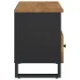TV-Schrank aus Mangoholz und Holzwerkstoff, 100 x 33 x 46 cm von vidaXL, TV-Möbel - Ref: Foro24-351981, Preis: 101,95 €, Raba...