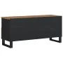 TV-Schrank aus Mangoholz und Holzwerkstoff, 100 x 33 x 46 cm von vidaXL, TV-Möbel - Ref: Foro24-351981, Preis: 101,95 €, Raba...