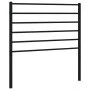 Kopfteil aus schwarzem Metall, 80 cm von vidaXL, Kopf- und Fußteile - Ref: Foro24-352346, Preis: 19,76 €, Rabatt: %