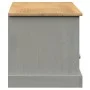 VIGO TV cabinet solid gray pine wood 156x40x40 cm by vidaXL, TV Furniture - Ref: Foro24-353174, Price: 138,96 €, Discount: %