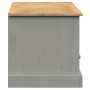 VIGO TV-Schrank aus massivem grauem Kiefernholz 156x40x40 cm von vidaXL, TV-Möbel - Ref: Foro24-353174, Preis: 140,83 €, Raba...