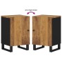 Badezimmerschrank aus massivem Mangoholz, 38 x 33 x 58 cm von vidaXL, Badezimmermöbel - Ref: Foro24-351997, Preis: 76,54 €, R...