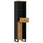 Badmöbel aus massivem Mangoholz 38x33x160 cm von vidaXL, Badezimmermöbel - Ref: Foro24-352001, Preis: 132,63 €, Rabatt: %