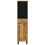 Badmöbel aus massivem Mangoholz 38x33x160 cm von vidaXL, Badezimmermöbel - Ref: Foro24-352001, Preis: 139,74 €, Rabatt: %