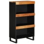 Armario auxiliar madera maciza de acacia 60x33x107 cm de vidaXL, Mesitas de noche - Ref: Foro24-352890, Precio: 67,80 €, Desc...