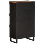 Beistellschrank aus massivem Akazienholz, 60 x 33 x 107 cm von vidaXL, Nachttische - Ref: Foro24-352890, Preis: 67,86 €, Raba...