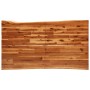 Live Edge Dining Set 3 Piece Solid Acacia Wood by vidaXL, Furniture sets for kitchens and dining rooms - Ref: Foro24-3157525,...