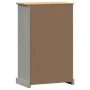 VIGO Schuhregal aus massivem grauem Kiefernholz 60x35x96 cm von vidaXL, Schuhregale und Schuhorganisatoren - Ref: Foro24-3531...
