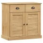 Sideboard mit Schubladen VIGO Massivholz Kiefer 78x40x75 cm von vidaXL, Sideboards - Ref: Foro24-353202, Preis: 194,64 €, Rab...