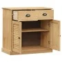 Sideboard mit Schubladen VIGO Massivholz Kiefer 78x40x75 cm von vidaXL, Sideboards - Ref: Foro24-353202, Preis: 194,64 €, Rab...