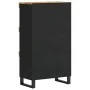 Beistellschrank aus massivem Mangoholz, 60 x 33 x 107 cm von vidaXL, Nachttische - Ref: Foro24-352889, Preis: 130,60 €, Rabat...