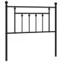 Kopfteil aus schwarzem Metall, 90 cm von vidaXL, Kopf- und Fußteile - Ref: Foro24-353565, Preis: 32,71 €, Rabatt: %