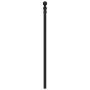 Kopfteil aus schwarzem Metall, 90 cm von vidaXL, Kopf- und Fußteile - Ref: Foro24-353565, Preis: 32,71 €, Rabatt: %