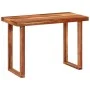 Esstisch aus massivem Akazienholz 110x50x76 cm von vidaXL, Küchen- und Esstische - Ref: Foro24-353317, Preis: 232,62 €, Rabat...