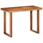 Esstisch aus massivem Akazienholz 110x50x76 cm von vidaXL, Küchen- und Esstische - Ref: Foro24-353317, Preis: 232,62 €, Rabat...