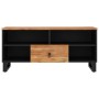 TV-Schrank aus Akazienholz und Sperrholz, 100 x 33 x 46 cm von vidaXL, TV-Möbel - Ref: Foro24-351971, Preis: 76,53 €, Rabatt: %