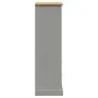 Librería VIGO madera maciza de pino gris 60x35x114,5 cm de vidaXL, Librerías y estanterías - Ref: Foro24-353186, Precio: 138,...