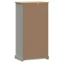 Librería VIGO madera maciza de pino gris 60x35x114,5 cm de vidaXL, Librerías y estanterías - Ref: Foro24-353186, Precio: 138,...