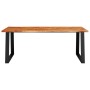 Esstisch mit lebendiger Kante massives Akazienholz 200x90x75cm von vidaXL, Küchen- und Esstische - Ref: Foro24-353292, Preis:...