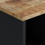 Aparador con 2 puertas madera maciza de mango 80x33x75 cm de vidaXL, Aparadores - Ref: Foro24-352921, Precio: 154,21 €