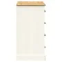 VIGO sideboard with drawers solid white pine wood 113x40x75cm by vidaXL, Sideboards - Ref: Foro24-353188, Price: 212,02 €, Di...