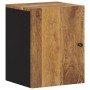 Wandmontierter Badezimmerschrank massives Mangoholz 38x33x48 cm von vidaXL, Badezimmermöbel - Ref: Foro24-351993, Preis: 56,1...