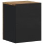Wandmontierter Badezimmerschrank massives Mangoholz 38x33x48 cm von vidaXL, Badezimmermöbel - Ref: Foro24-351993, Preis: 56,1...