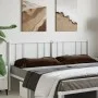 Kopfteil aus weißem Metall, 180 cm von vidaXL, Kopf- und Fußteile - Ref: Foro24-352565, Preis: 28,96 €, Rabatt: %
