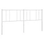 Kopfteil aus weißem Metall, 180 cm von vidaXL, Kopf- und Fußteile - Ref: Foro24-352565, Preis: 28,96 €, Rabatt: %