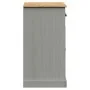 Sideboard with drawers VIGO solid pine wood gray 78x40x75 cm by vidaXL, Sideboards - Ref: Foro24-353204, Price: 187,39 €, Dis...