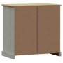 Sideboard with drawers VIGO solid pine wood gray 78x40x75 cm by vidaXL, Sideboards - Ref: Foro24-353204, Price: 199,49 €, Dis...