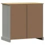 Sideboard with drawers VIGO solid pine wood gray 78x40x75 cm by vidaXL, Sideboards - Ref: Foro24-353204, Price: 187,39 €, Dis...