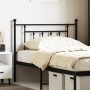 Kopfteil aus schwarzem Metall, 100 cm von vidaXL, Kopf- und Fußteile - Ref: Foro24-353566, Preis: 29,16 €, Rabatt: %