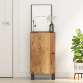 Sideboard mit massiver Mangoholztür 40x31x75 cm von vidaXL, Sideboards - Ref: Foro24-352912, Preis: 104,58 €, Rabatt: %