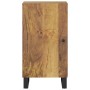 Aparador con puerta madera maciza de mango 40x31x75 cm by vidaXL, Sideboards - Ref: Foro24-352912, Price: 104,48 €, Discount: %