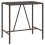 Gartenhochstuhl und Hocker Set 7 Stück mit Kissen aus PE-Rattan Braun von vidaXL, Gartensets - Ref: Foro24-3200656, Preis: 56...