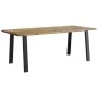 Esstisch aus massivem Akazienholz 200x90x75 cm von vidaXL, Küchen- und Esstische - Ref: Foro24-353299, Preis: 260,42 €, Rabat...
