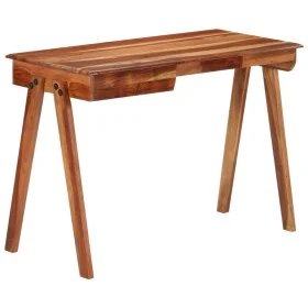 Schreibtisch aus massivem Akazienholz mit Schubladen 110x50x77 cm von vidaXL, Schreibtische - Ref: Foro24-353304, Preis: 227,...