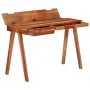 Schreibtisch aus massivem Akazienholz mit Schubladen 110x50x77 cm von vidaXL, Schreibtische - Ref: Foro24-353304, Preis: 227,...