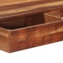 Schreibtisch aus massivem Akazienholz mit Schubladen 110x50x77 cm von vidaXL, Schreibtische - Ref: Foro24-353304, Preis: 230,...