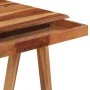 Schreibtisch aus massivem Akazienholz mit Schubladen 110x50x77 cm von vidaXL, Schreibtische - Ref: Foro24-353304, Preis: 227,...