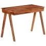 Schreibtisch aus massivem Akazienholz mit Schubladen 110x50x77 cm von vidaXL, Schreibtische - Ref: Foro24-353304, Preis: 227,...