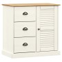 VIGO sideboard with drawers solid white pine wood 78x40x75 cm by vidaXL, Sideboards - Ref: Foro24-353200, Price: 186,70 €, Di...