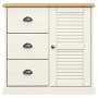 VIGO Sideboard mit Schubladen aus massivem weißem Kiefernholz 78x40x75 cm von vidaXL, Sideboards - Ref: Foro24-353200, Preis:...