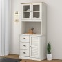 VIGO Oberer Ankleideschrank Kiefernholz weiß 78x30x100 cm von vidaXL, Sideboards - Ref: Foro24-353206, Preis: 143,00 €, Rabat...