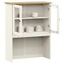 VIGO upper vanity cabinet in white pine wood 78x30x100 cm by vidaXL, Sideboards - Ref: Foro24-353206, Price: 140,49 €, Discou...