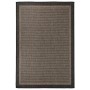 Alfombra de exterior de tejido plano marrón oscuro 160x230 cm de vidaXL, Alfombras - Ref: Foro24-340846, Precio: 87,70 €, Des...