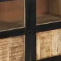 Aparador de madera maciza de mango marrón y negro 160x30x76 cm de vidaXL, Aparadores - Ref: Foro24-353306, Precio: 474,56 €, ...