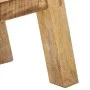 Aparador de madera maciza de mango marrón y negro 160x30x76 cm de vidaXL, Aparadores - Ref: Foro24-353306, Precio: 474,56 €, ...