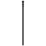 Cabecero de metal negro 107 cm de vidaXL, Cabeceros y pies de cama - Ref: Foro24-353567, Precio: 32,33 €, Descuento: %